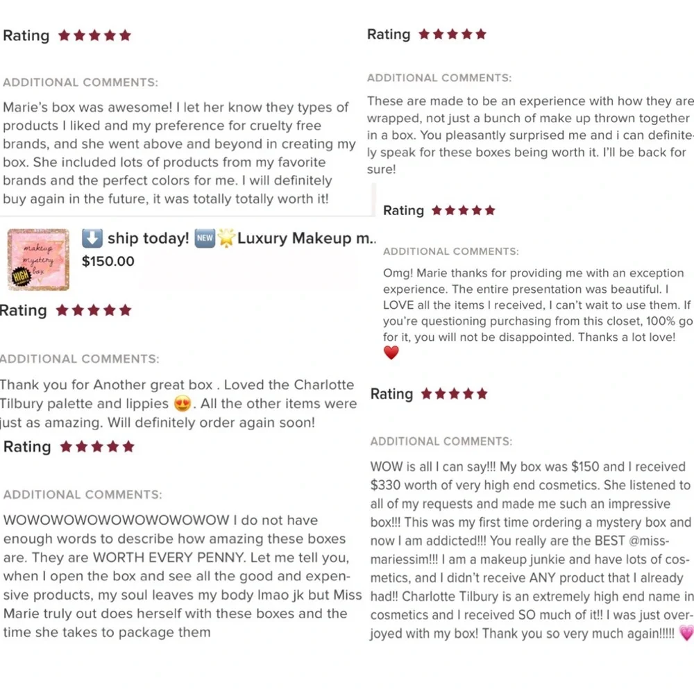 New! ✅ Luxury Makeup mystery box!🌟 - Picture 12 of 16